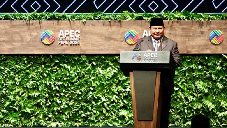 Prabowo di KTT APEC: Kesejahteraan hanya Datang dari Perdamaian