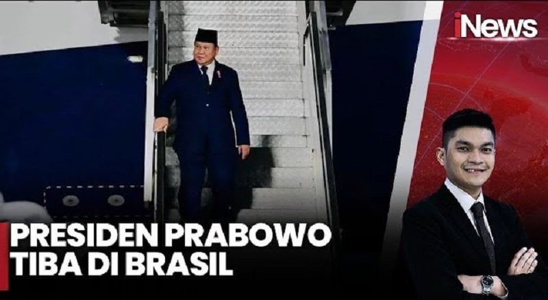 Presiden Prabowo Tiba di Brasil Jelang KTT G20