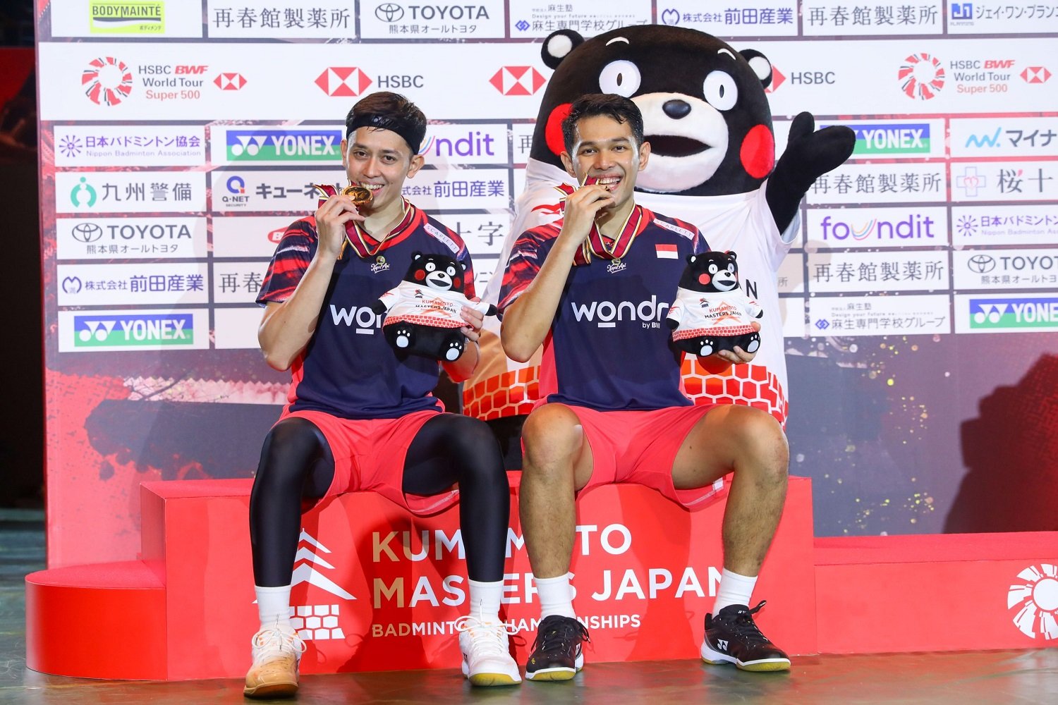 Fajar Alfian Sempat Sakit hingga Muntah-Muntah sebelum Juara Kumamoto Masters 2024