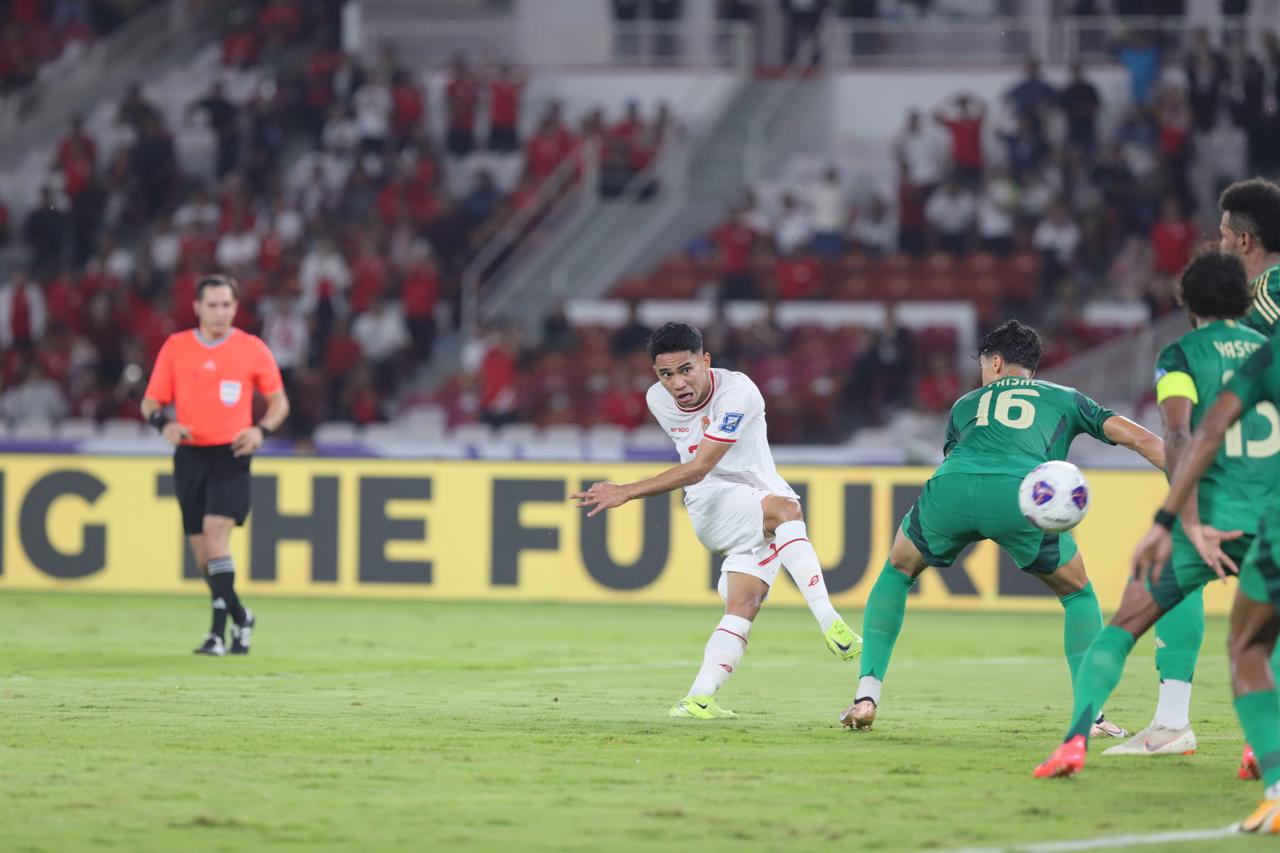 Hasil Timnas Indonesia Vs Arab Saudi: Main Rapi! Garuda Unggul 1-0 di Babak Pertama