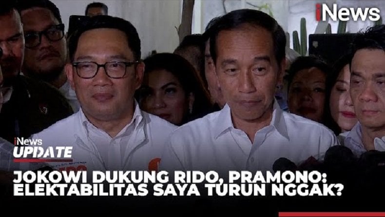 Jokowi Dukung Ridwan Kamil-Suswono, Ini Kata Pramono