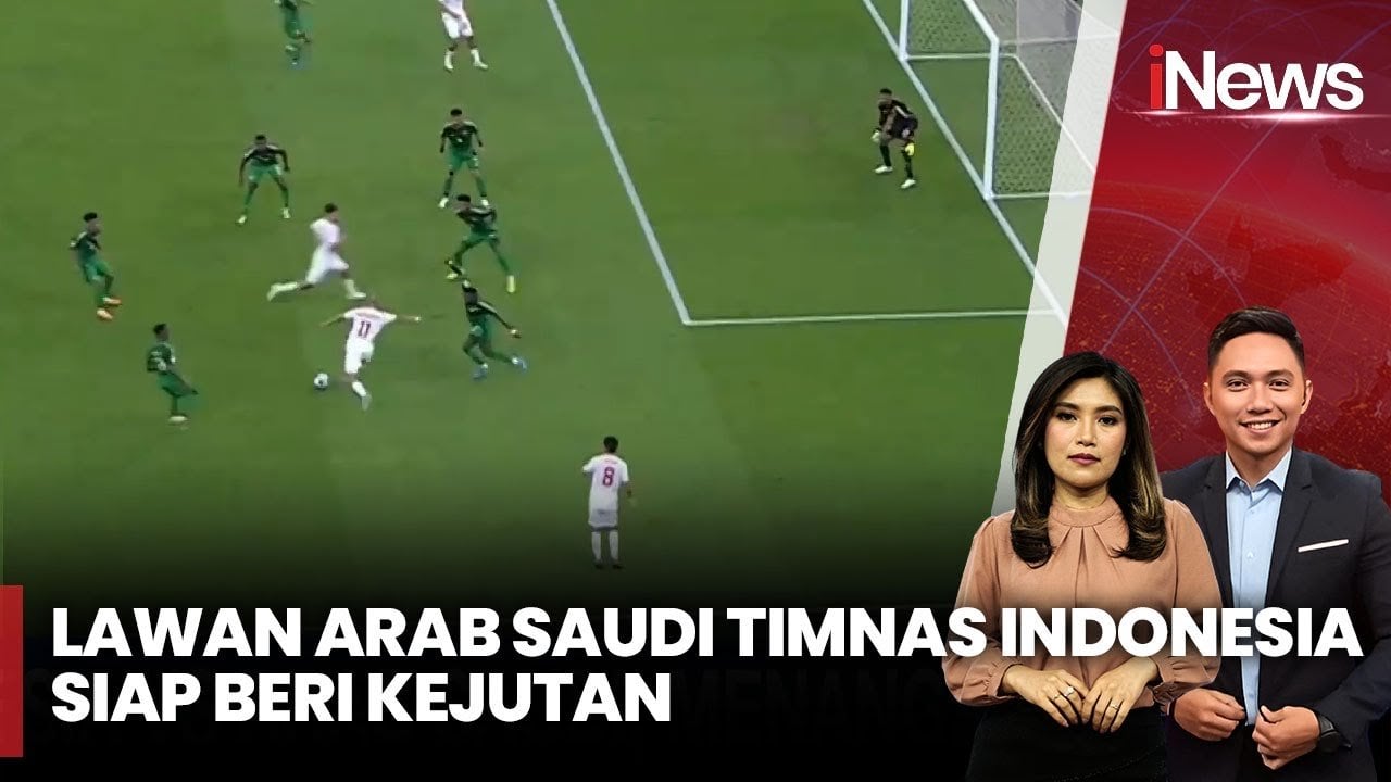 Timnas Indonesia Belum Pernah Menang Lawan Arab Saudi, Akankah Sejarah Baru Tercipta Malam Ini?