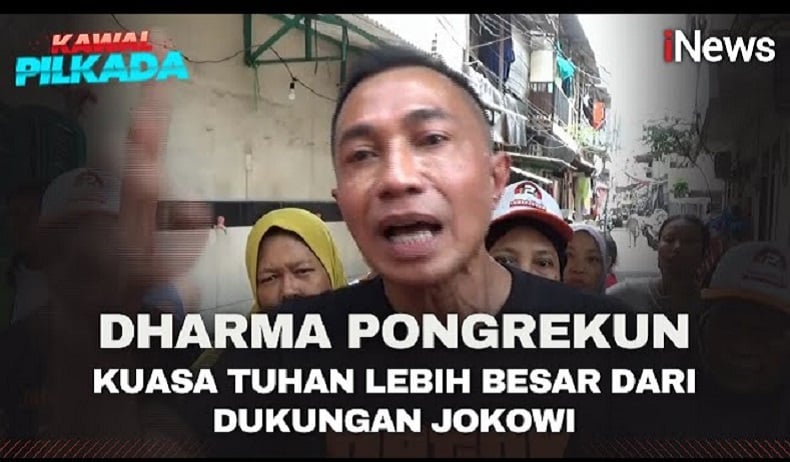 Dharma Tak Khawatir Ridwan Kamil Didukung Jokowi: Kuasa Tuhan Lebih Besar