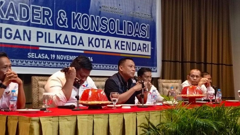 Plt Sekjen Partai Perindo Turun Gunung Menangkan Rasak-Afdhal di Pilkada Kendari