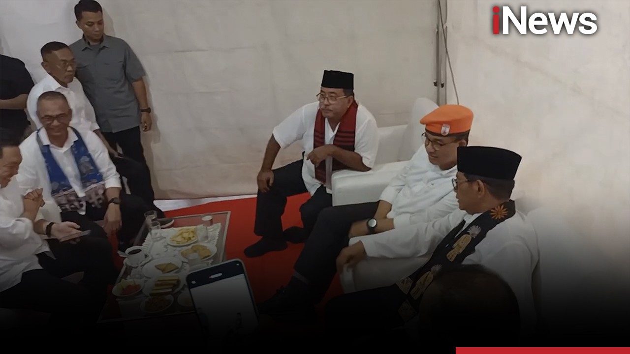 Momen Anies Baswedan Hadir dalam Apel Siaga Kawal TPS Pramono-Rano