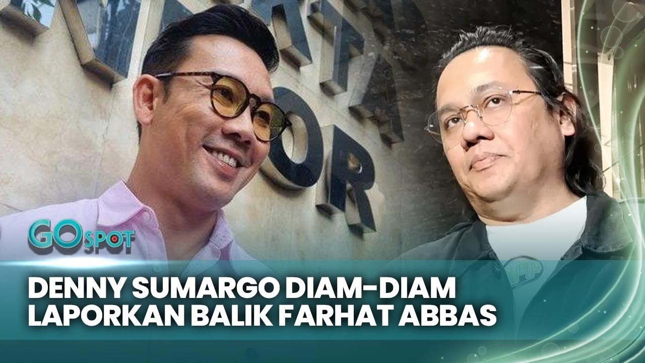 Denny Sumargo Laporkan Balik Farhat Abbas, Konflik Makin Panas