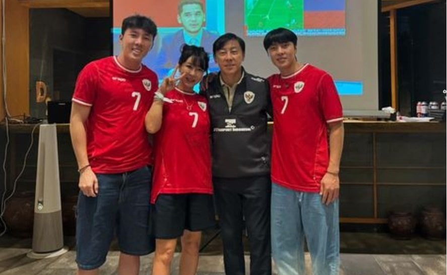 Anak Shin Tae-yong Ikut Tegang saat Nonton Timnas Indonesia Libas Arab Saudi, Begini Ceritanya