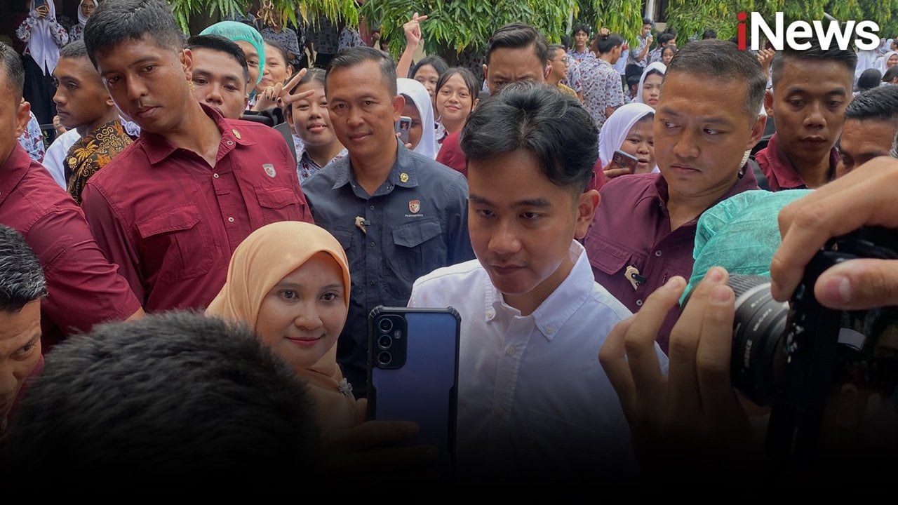 Wapres Gibran Tinjau Program Makan Bergizi Gratis di SMKN 3 Kota Tangerang