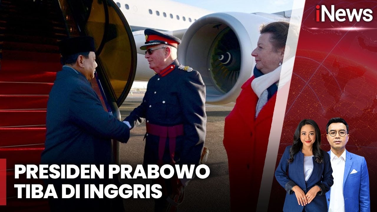 Presiden Prabowo Subianto Tiba di Inggris, Ini Agendanya