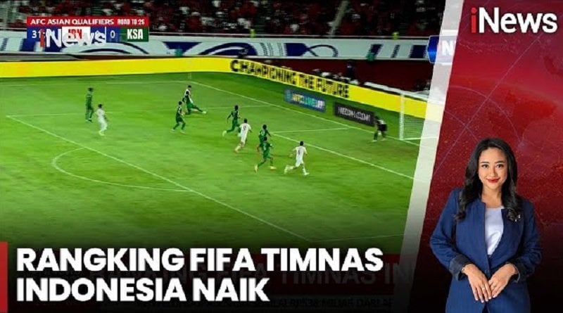 Ranking FIFA Timnas Indonesia Meroket usai Hajar Arab Saudi 