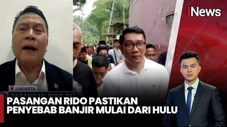 Timses Ungkap Strategi RK-Suswono Tangani Banjir Jakarta, Apa Saja?