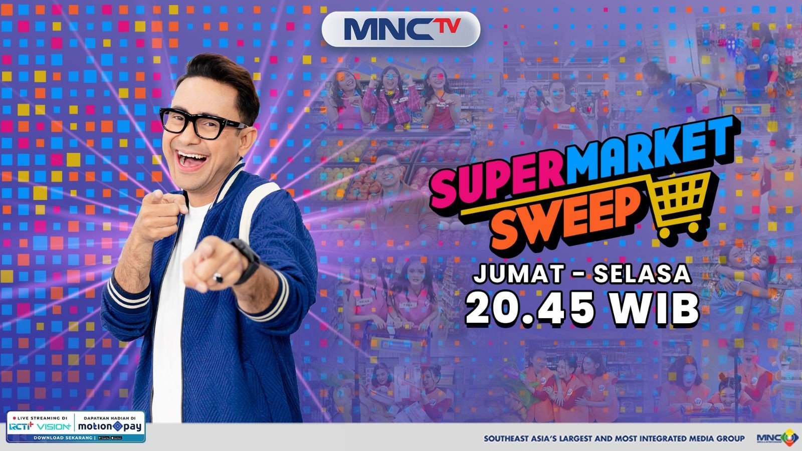 Para Biduan Heboh Siap Ramaikan Game Show Supermarket Sweep