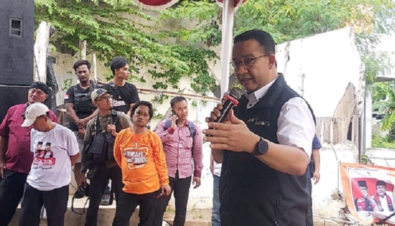 Anies Kampanyekan Pramono-Rano ke Warga Cengkareng: Rekam Jejaknya Berpihak kepada Rakyat Kecil