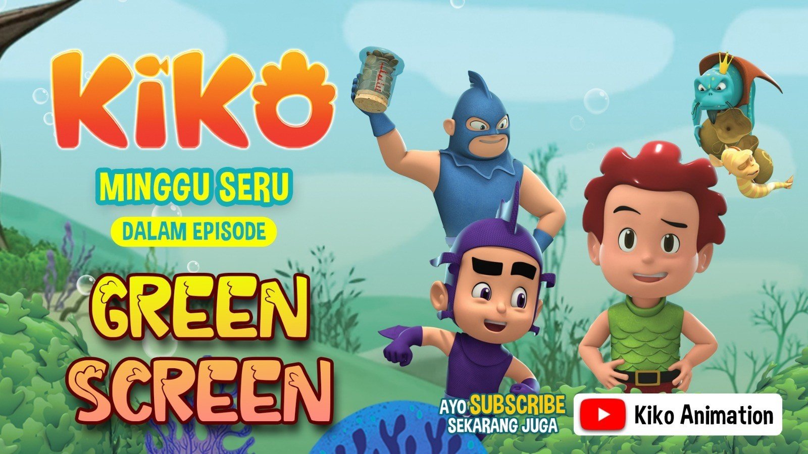 Minggu Seru Bersama KIKO di Episode Green Screen, 24 November 2024 Pukul 07.15 WIB di RCTI