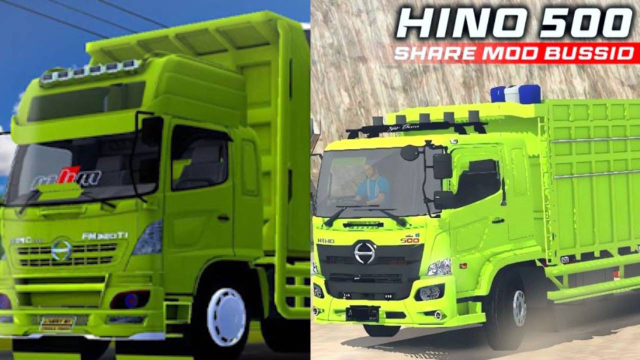 Link Download MOD BUSSID Hino 500 yang Bisa Kamu Aktifkan