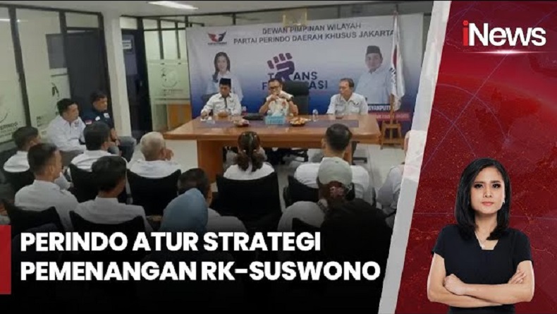 Konsolidasi, Perindo bakal Kawal Suara Ridwan Kamil-Suswono di TPS