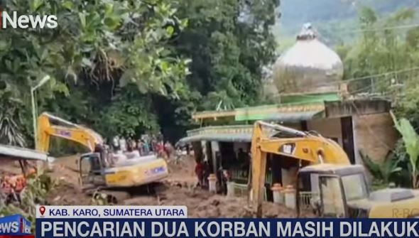 Tim SAR Evakuasi 8 Korban Tewas akibat Longsor di Karo, 2 Masih Hilang