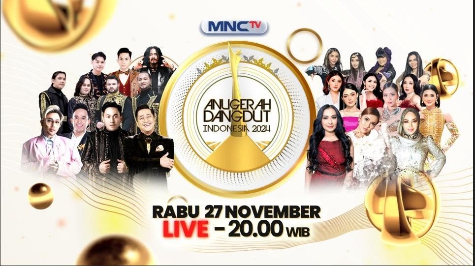 Nassar, Ayu Ting Ting, 7ICONS hingga Ridho Rhoma Siap Ramaikan Anugerah Dangdut Indonesia 2024