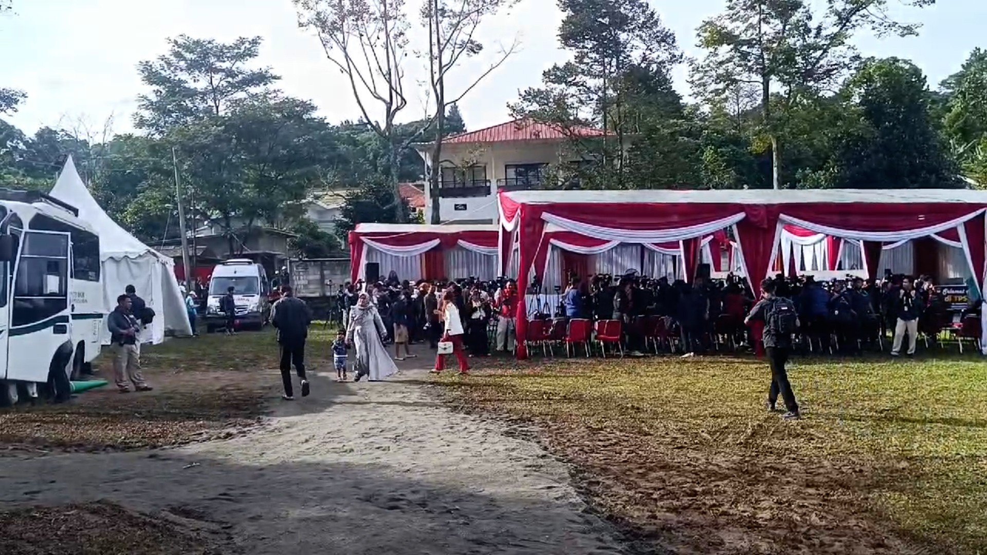  TPS 008 Bojong Koneng Tempat Prabowo bakal Nyoblos Pilkada 2024, Begini Situasinya