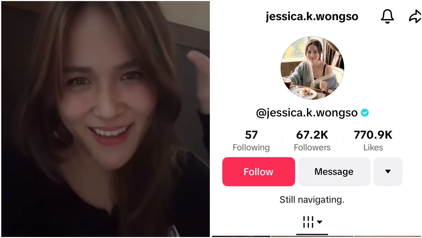 Heboh! Jessica Wongso Terciduk Punya TikTok, Netizen: Bro Langsung Cenblu! 