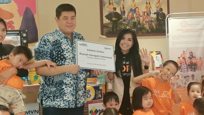 MNC Vision dan MNC Peduli Salurkan Bantuan ke Rumah Harapan Indonesia