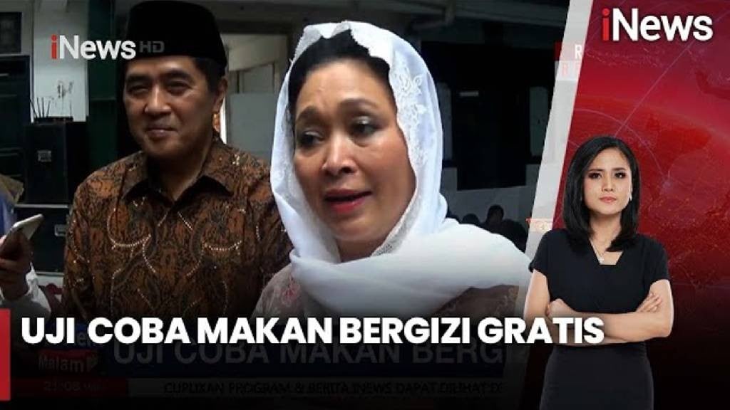 Titiek Soeharti Tinjau Langsung Uji Coba Makan Bergizi Gratis di Yogyakarta, Menunya Ikan 