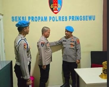 Viral Polisi di Pringsewu Cukur Gundul Rayakan Kemenangan Cabup, Ini Kata Kapolres