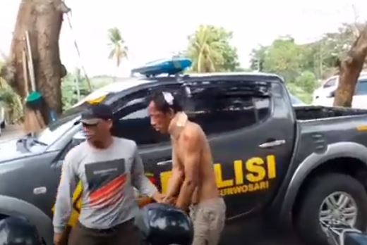 Maling di Pasuruan Ditangkap gegara Motor Curian Mogok Kehabisan Bensin