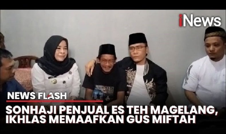 Momen Gus Miftah Minta Maaf ke Penjual Es Teh yang Diolok-olok