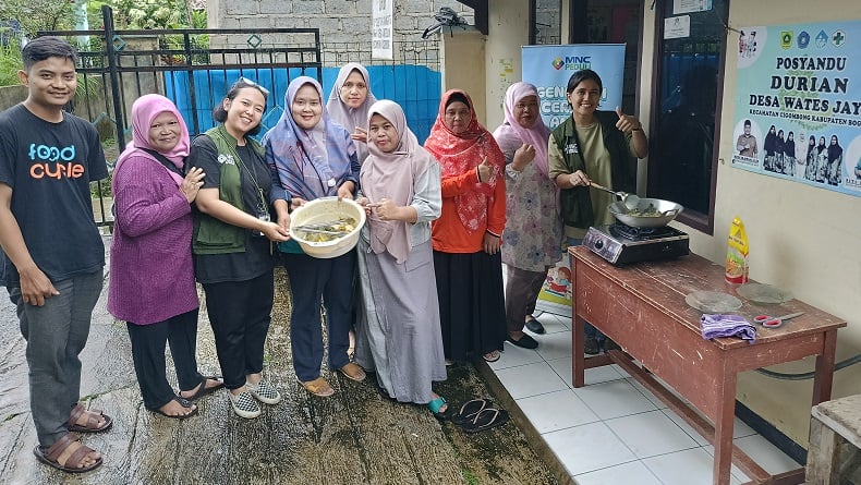 Warga Cigombong Bogor Sambut Baik Program Makanan Bergizi MNC Peduli