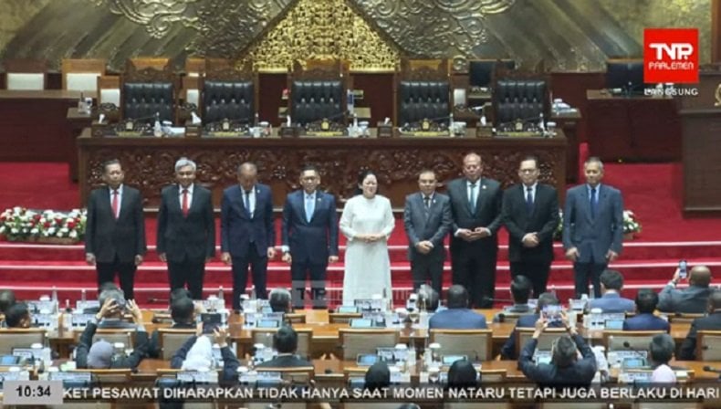 DPR Sahkan Pimpinan dan Dewas KPK Terpilih Periode 2024-2029