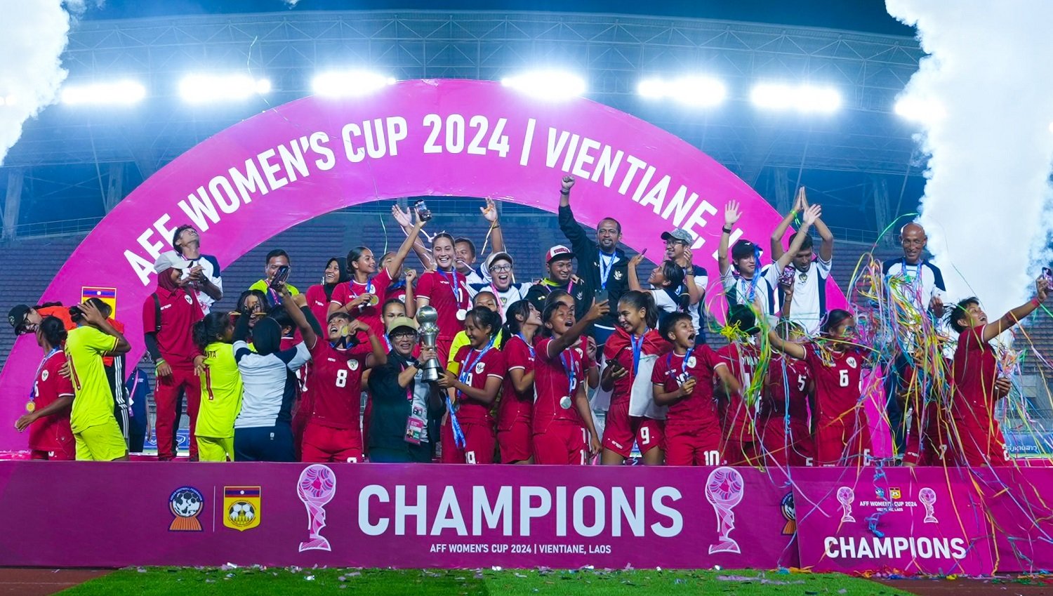 Timnas Putri Indonesia Juara Piala AFF Wanita 2024, Erick Thohir: Selamat!