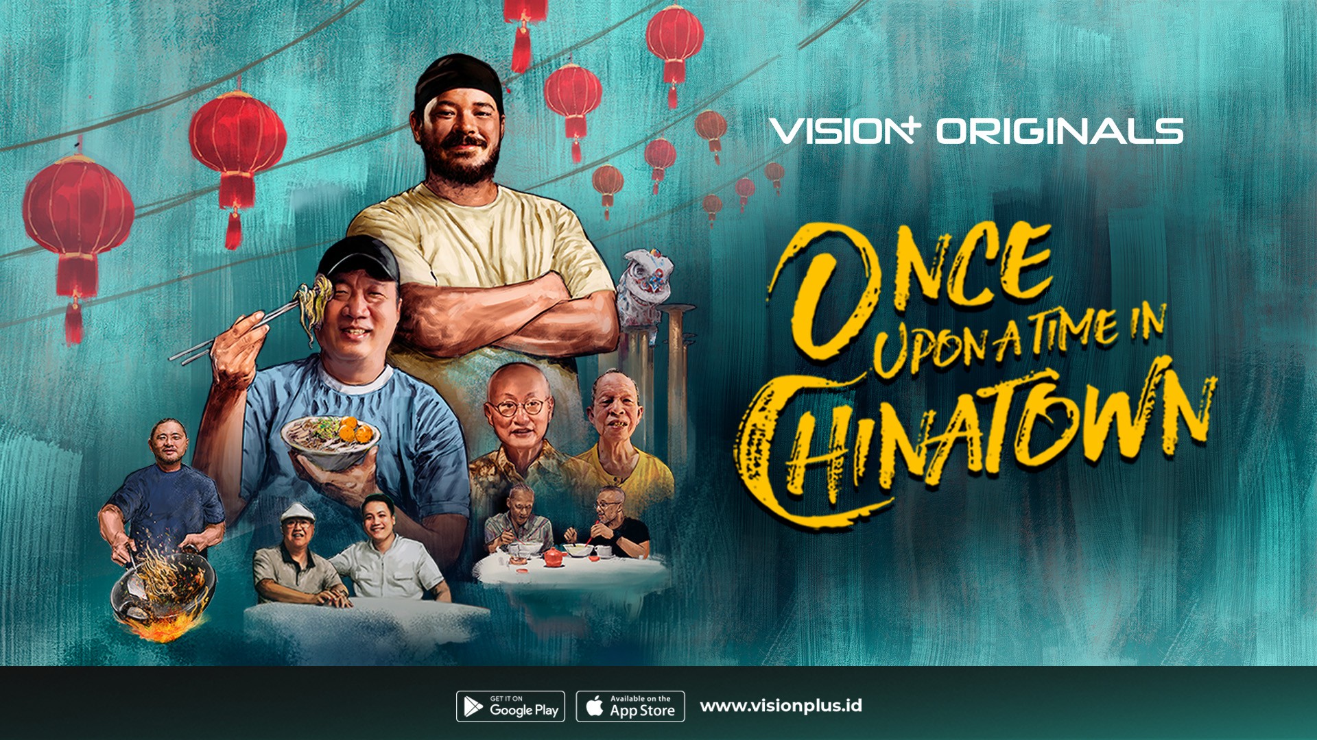 Jelajah Rasa di Kota Lewat Series Once Upon a Time in Chinatown, Streaming di Vision+  