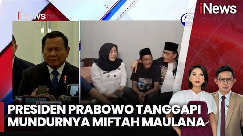 Respons Prabowo soal Gus Miftah Mundur dari Utusan Khusus Presiden