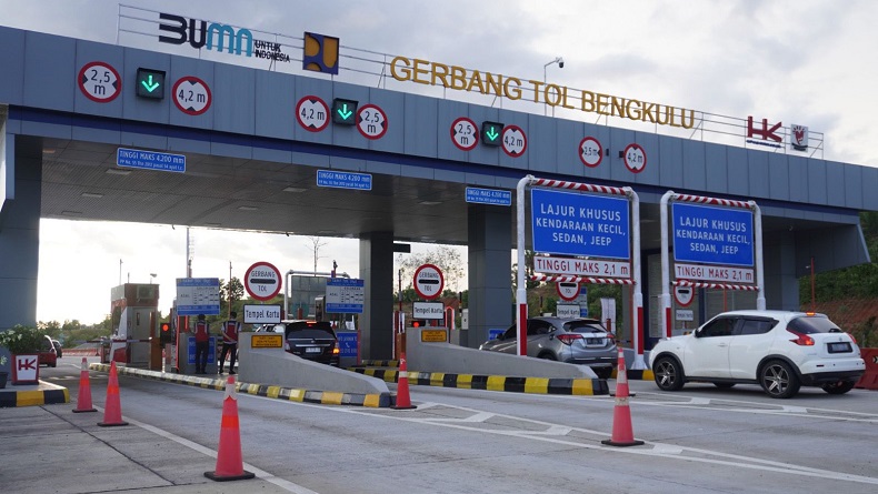 Siap-siap, Tarif Tol Bengkulu-Taba Penanjung bakal Naik Jelang Nataru