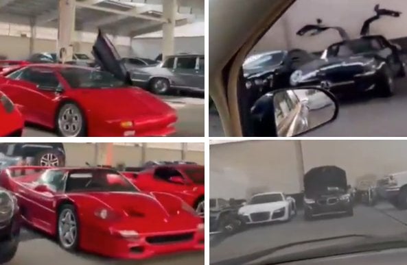 Pemberontak Temukan Harta Karun Koleksi Mobil Mewah Assad di Istana, Ada Ferrari Langka Seharga Rp60 Miliar