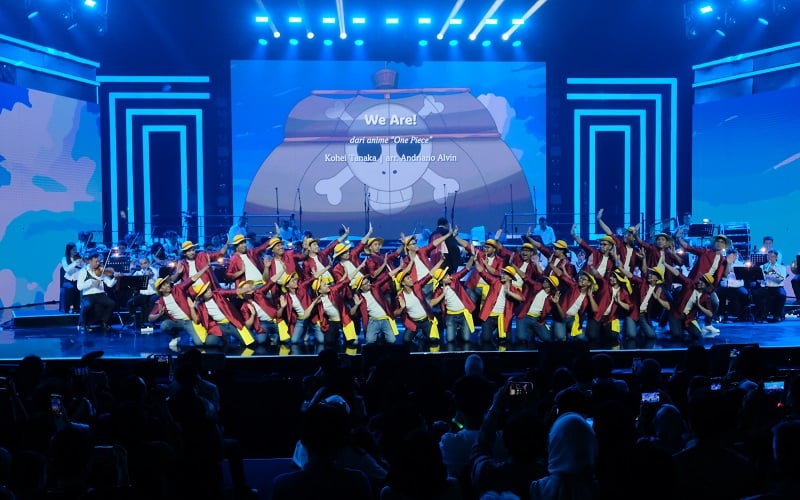 Konser Symphonic Saga Sukses Bawa Penonton Bernostalgia dengan Soundtrack Anime dan Games