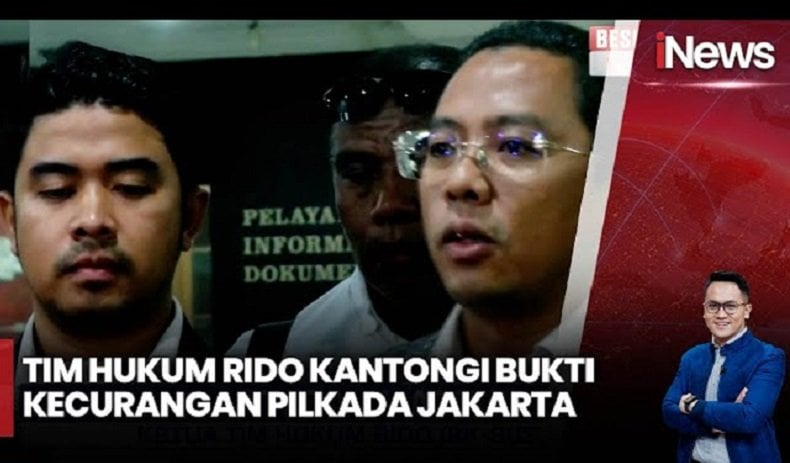 Tim Hukum RIDO Siap Daftar Gugatan Pilkada Jakarta ke MK