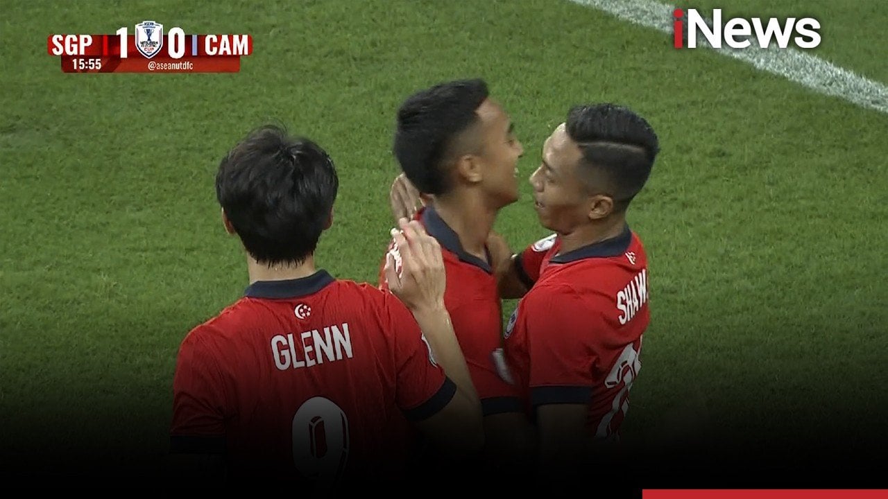 Hasil Piala AFF 2024: Hajar Kamboja 2-1, The Lions Singapura Pepet Thailand