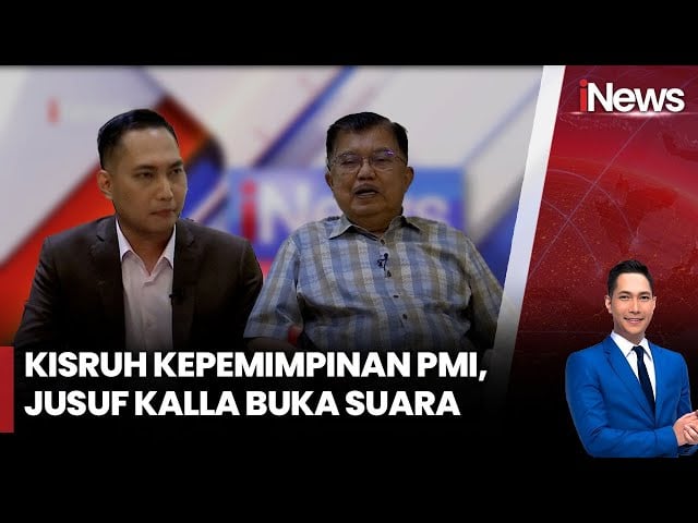 Wawancara Eksklusif iNews dengan Jusuf Kalla terkait Kisruh Perebutan Kursi Ketum PMI 