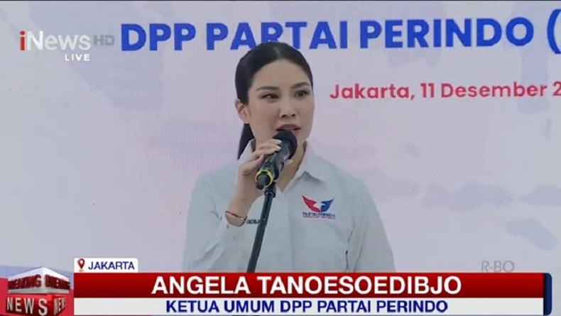 Angela Tanoesoedibjo Lantik Pengurus DPP Perindo: Semoga Terus Jaga Marwah Partai