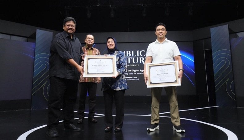 Mahasiswa MNC University Ikuti Kuliah Umum di iNews Tower, Angkat Tema Critical Thinking