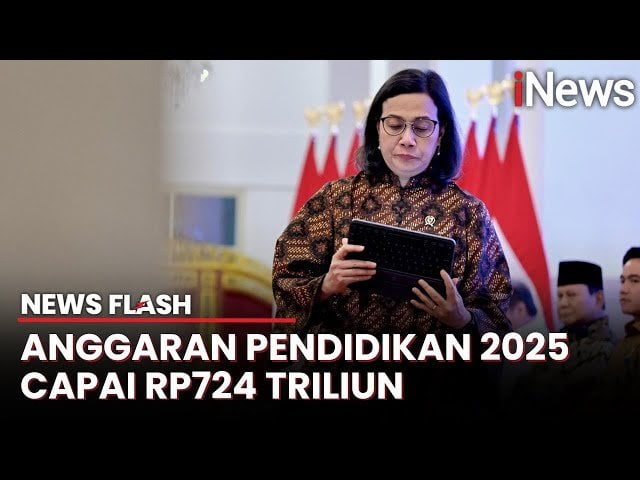 Pendidikan jadi Prioritas Utama, Sri Mulyani: Anggaran Capai Rp724,3 Triliun