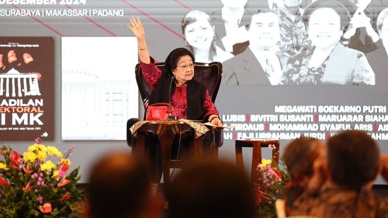 Pesan Megawati ke MK: Tolong Diingatkan Para Hakim Disumpah Alquran