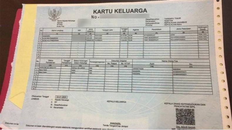 Cara Cetak KK Barcode secara Online, Mudah Tanpa Antre di Dukcapil