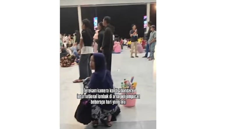 Viral Keramaian Warga di Bandara Lombok bak Rekreasi, Netizen Soroti soal Ini