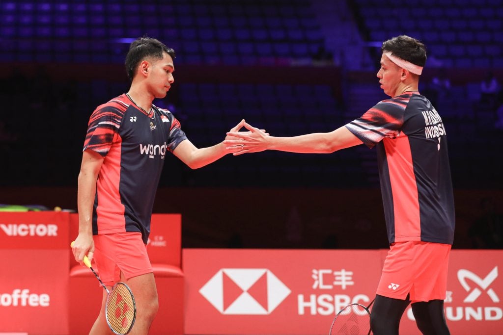 Sengit! Fajar/Rian Takluk dari Wakil Malaysia di Semifinal BWF World Tour Finals 2024