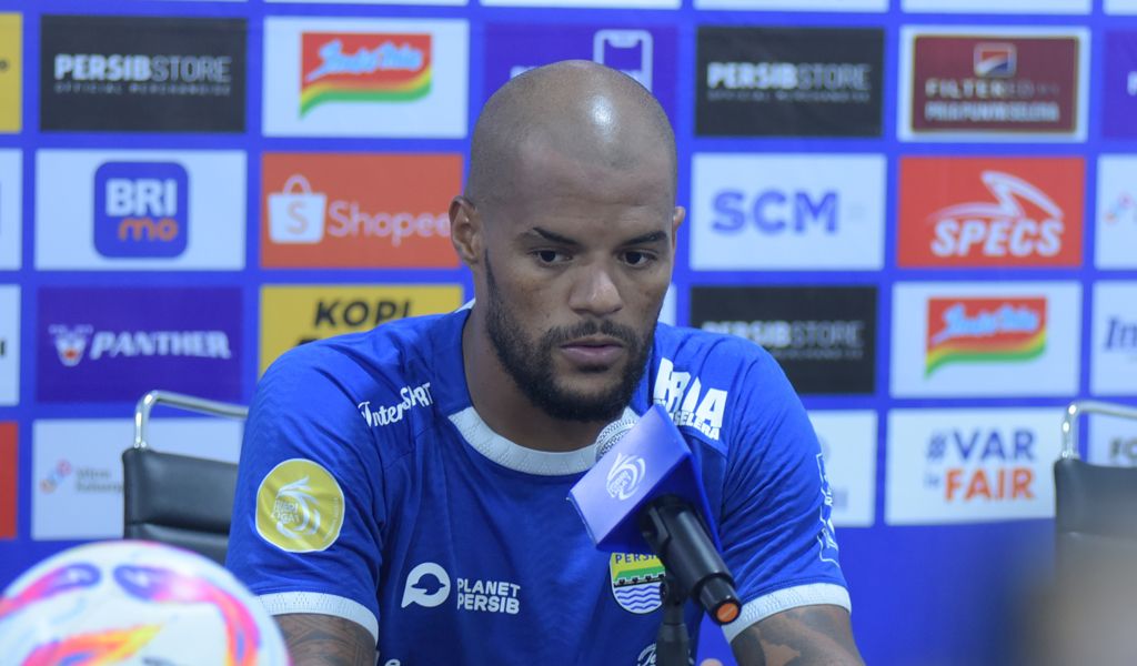 Komentar Berkelas Striker Persib David da Silva usai Cetak 100 Gol di Liga 1