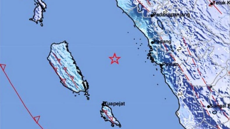 Gempa Pariaman M5 Terasa Kuat di Padang dan Pasaman Barat