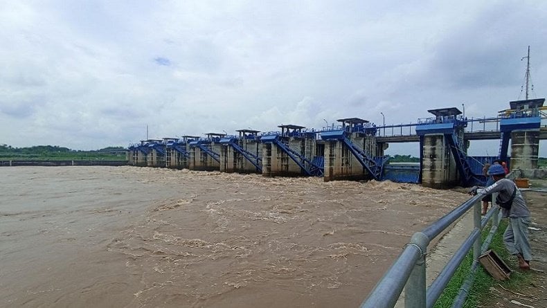 Sungai Bengawan Solo di Bojonegoro Siaga 1 Banjir, Imbas Curah Hujan Tinggi